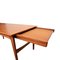 Danish Design Teak Extendable Dining Table by Knud Andersen 9