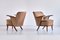 German Beech and Velvet Sculptural Armchairs by Adolf Wrenger, 1950s, Set of 2, Image 3