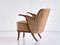 German Beech and Velvet Sculptural Armchairs by Adolf Wrenger, 1950s, Set of 2 13