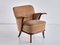 German Beech and Velvet Sculptural Armchairs by Adolf Wrenger, 1950s, Set of 2, Image 4