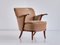 German Beech and Velvet Sculptural Armchairs by Adolf Wrenger, 1950s, Set of 2, Image 11