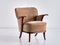 German Beech and Velvet Sculptural Armchairs by Adolf Wrenger, 1950s, Set of 2, Image 10