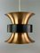 Space Age Deckenlampe aus Metall, 1960er 12