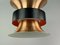Space Age Metal Ceiling Lamp, 1960s, Image 6