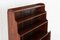 Regency Mahogany Waterfall Open Bookcase from Gillows 6