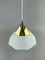 Mid-Century Space Age Ceiling Lamp in Glass from Limburg 4