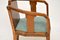 Art Deco Burr Walnut Desk Chair, Image 9