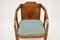 Art Deco Burr Walnut Desk Chair, Image 5