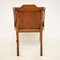 Art Deco Burr Walnut Desk Chair, Image 12