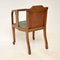 Art Deco Burr Walnut Desk Chair 11