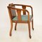 Art Deco Burr Walnut Desk Chair, Image 4