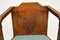 Art Deco Burr Walnut Desk Chair, Image 6