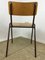 Wooden Workshop Chair with Metal Frame, 1970s, Image 5