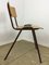 Wooden Workshop Chair with Metal Frame, 1970s 4