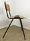 Wooden Workshop Chair with Metal Frame, 1970s, Image 4