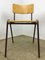 Wooden Workshop Chair with Metal Frame, 1970s 8