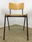 Wooden Workshop Chair with Metal Frame, 1970s, Image 8