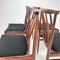 Mid-Century Rosewood Dining Chair from Awa Meubelfabriek, 1960s, Set of 4 2