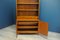 Swedish Bookcase with Desk in Teak and Beech, 1960s 5