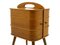 Danish Sewing Box Storage Chest in Plywood, 1970s, Image 5