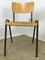 Wooden Workshop Chair with Metal Frame, 1970s, Image 8