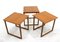 Danish Teak Nesting Tables by Kai Kristiansen for Vildbjerg Møbelfabrik, Set of 3, Image 3