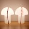 Lampes de Bureau Lido Mushroom de Peill & Putzler, Allemagne, 1970s, Set de 2 2
