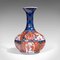 Vintage Chinese Imari Revival Ceramic Flower Vase, Image 4
