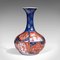 Vintage Chinese Imari Revival Ceramic Flower Vase 6