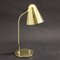 Mid-Century Adjustable Brass Table Lamp by Jacques Biny for Luminalité, 1950s 7