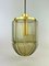 Mid-Century Space Age Ceiling Pendant Lamp in Glass from Peill & Putzler 1