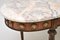 Antique French Marble Top Coffee Table, Image 4