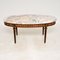 Antique French Marble Top Coffee Table, Image 2
