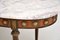 Antique French Marble Top Coffee Table 6