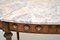 Table Basse Antique avec Plateau en Marbre, France 5