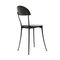 Black Tonietta Chairs by Enzo Mari for Zanotta, 1980s, Set of 8, Image 7