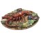 Mid-Century Portuguese Earthenware Lobster Plate, Image 2