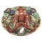 Mid-Century Portuguese Earthenware Lobster Plate 1