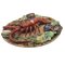 Mid-Century Portuguese Earthenware Lobster Plate 4