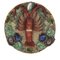 Mid-Century Portuguese Earthenware Lobster Plate, Image 3