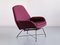 Italian Lotus Adjustable Lounge Chair by Augusto Bozzi for Saporiti Italia, 1960s 8