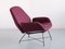 Italian Lotus Adjustable Lounge Chair by Augusto Bozzi for Saporiti Italia, 1960s 14