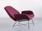 Italian Lotus Adjustable Lounge Chair by Augusto Bozzi for Saporiti Italia, 1960s 13