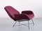 Italian Lotus Adjustable Lounge Chair by Augusto Bozzi for Saporiti Italia, 1960s, Image 13