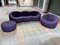 Purple Pumpkin Armchair, Sofa & Pouf by Pierre Paulin for Ligne Roset, 2008, Set of 3 1