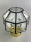Mid-Century Space Age Ceiling Lamp in Glass from Limburg, Image 10