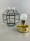 Mid-Century Space Age Ceiling Lamp in Glass from Limburg, Image 3