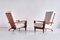 French Sapele Mahogany and Bouclé Armchairs by André Sornay, 1950s, Set of 2 3
