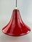 Mid-Century Space Age Pendant Ceiling Lamp in Glass, 1960s, Image 8