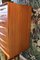 Danish Teak Cabinet with Sliding Doors and Drawers 4